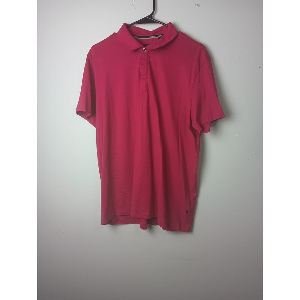 Boss by Hugo Boss Pink Collared Polo Shirt Men's Size XXL Short sleeve‎